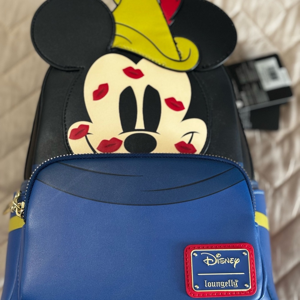 Disney Loungefly Mickey Mouse Backpack. “Brave little tailor Mickey Mouse”